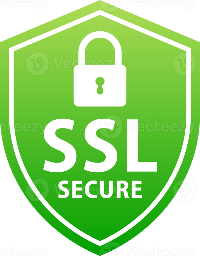 Secure connection. SSL shield protected. https certificate privacy icon. Ssl safe png