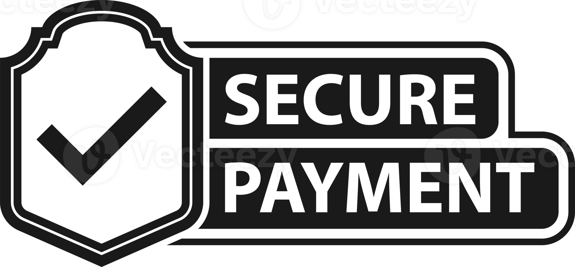 Secure payment label. Maximum security and reliability when paying online png