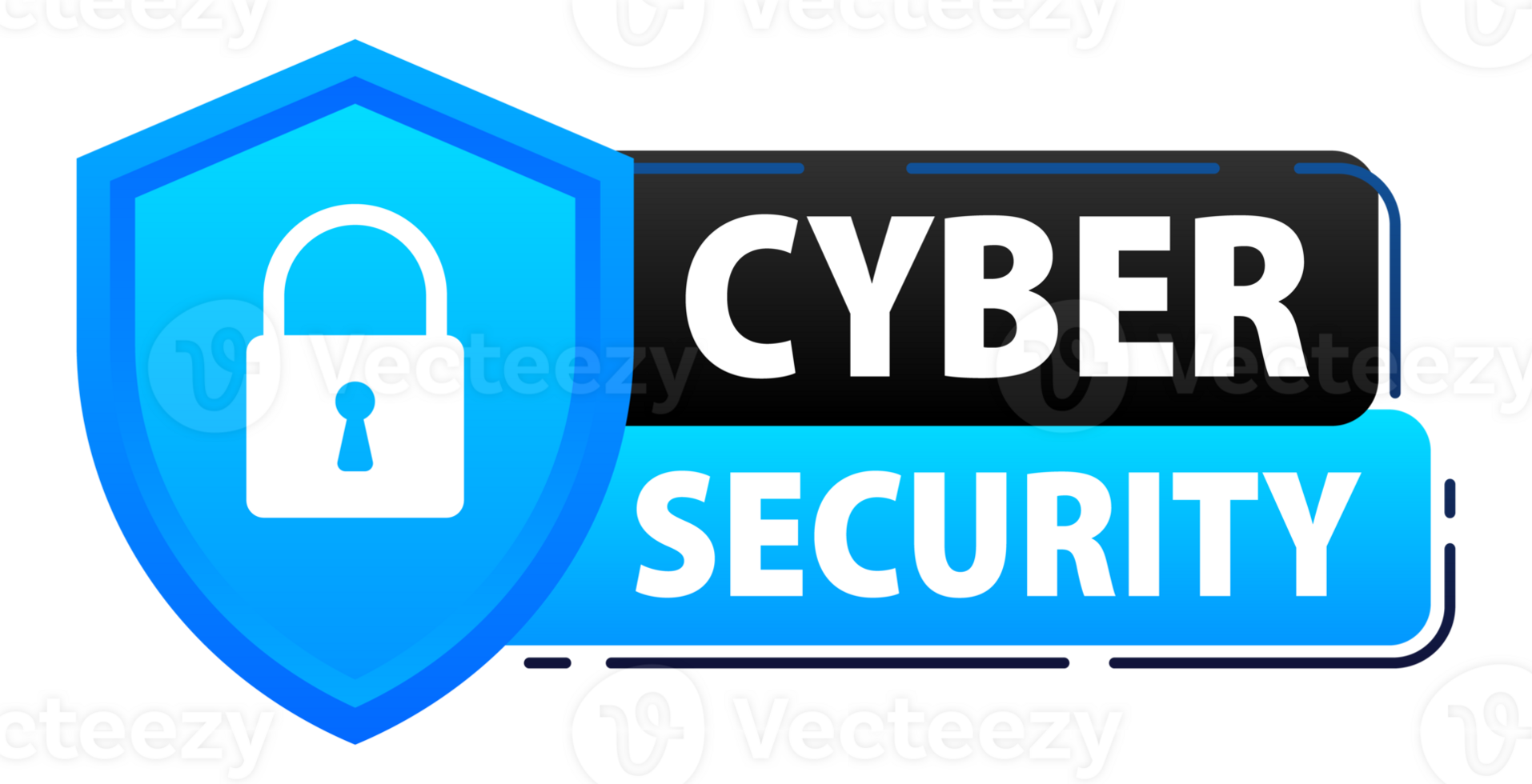Cyber security label. Maximum protection against cyber threats and identity theft. Data protection png