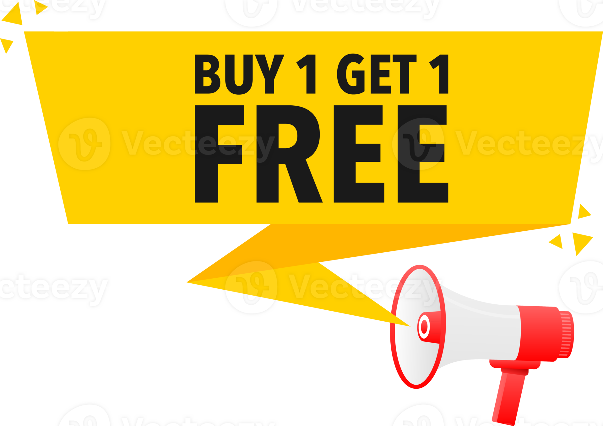 Megaphone Label Set With Text Buy 1 Get 1 Free Buy 1 Get 1 Free Megaphone Label Set With Text Buy 1 Get 1 Free Buy 1 Get 1 Free