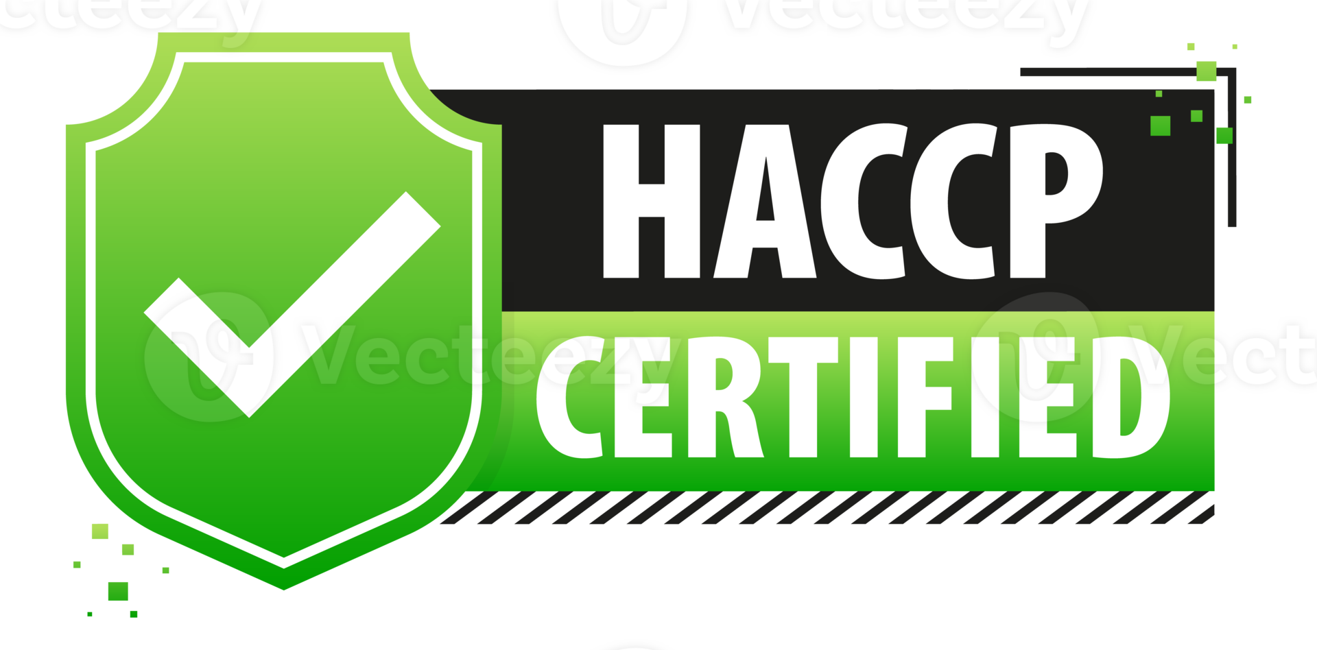 HACCP Certified, Hazard Analysis Critical Control Points. Confirmation of a high level of safety and quality png