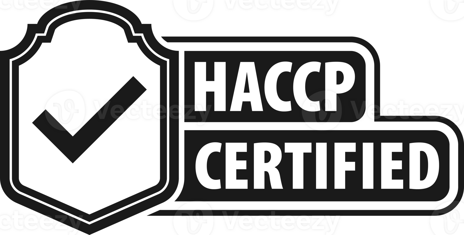 HACCP Certified, Hazard Analysis Critical Control Points. Confirmation of a high level of safety and quality png