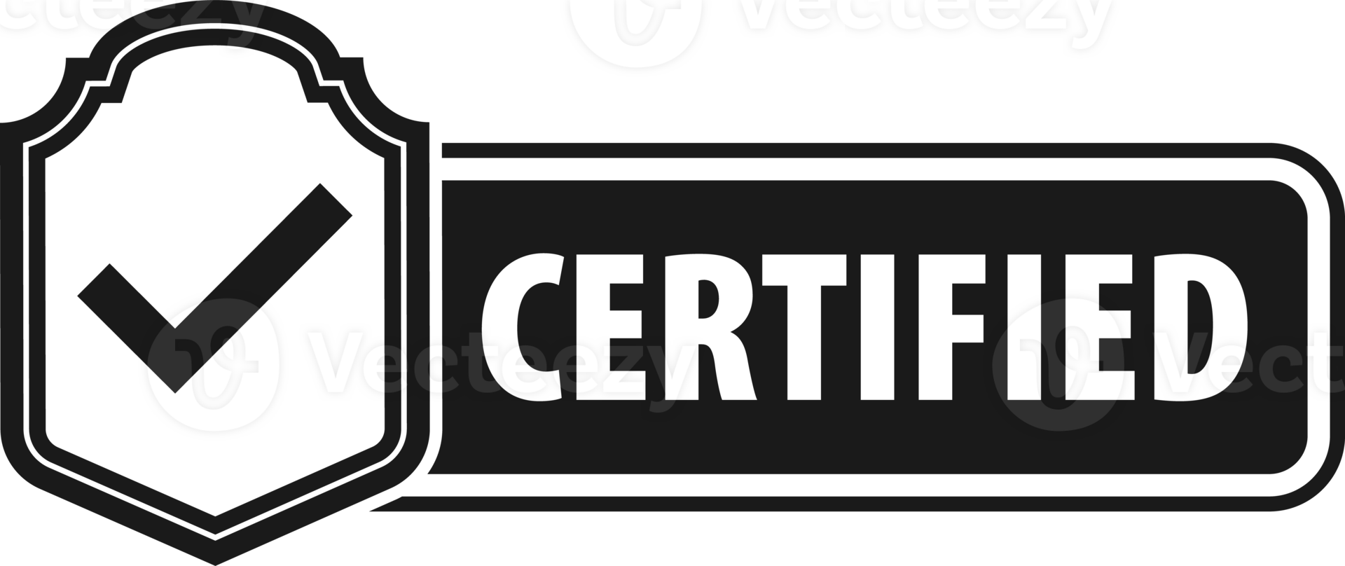Certified Label, Official confirmation of quality and compliance with standards png