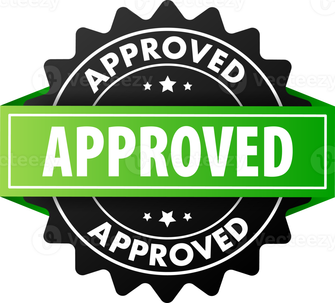 Certified Label, Official confirmation of quality and compliance with standards png