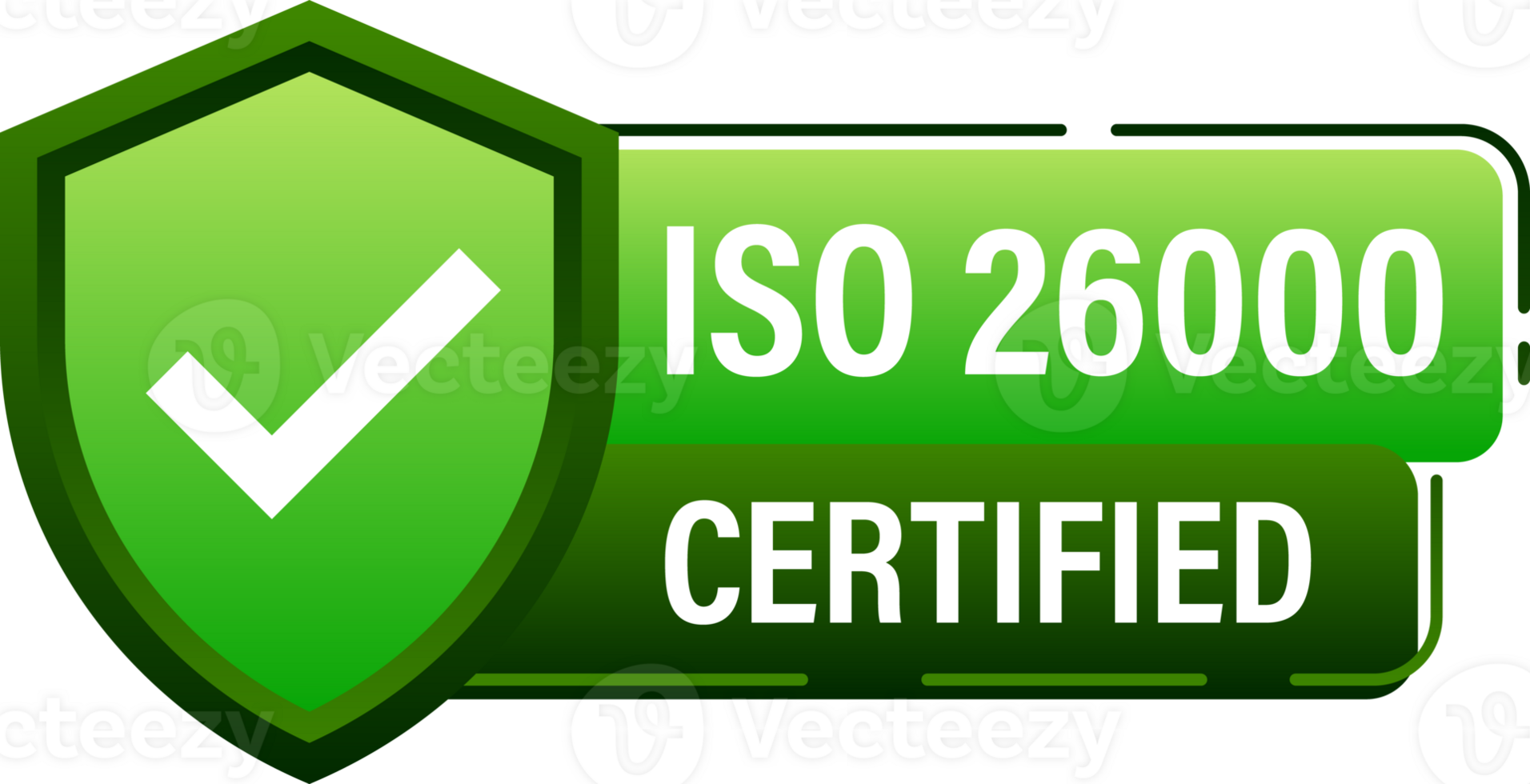 ISO certified set stamp and labels. Quality management system certified png
