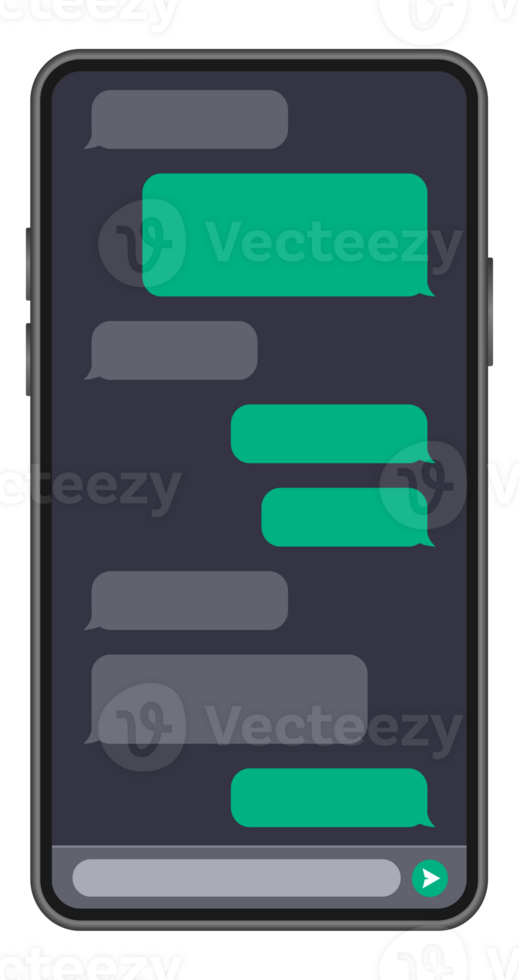Artificial intelligence chatbot. Machine learning. Digital chat bot png