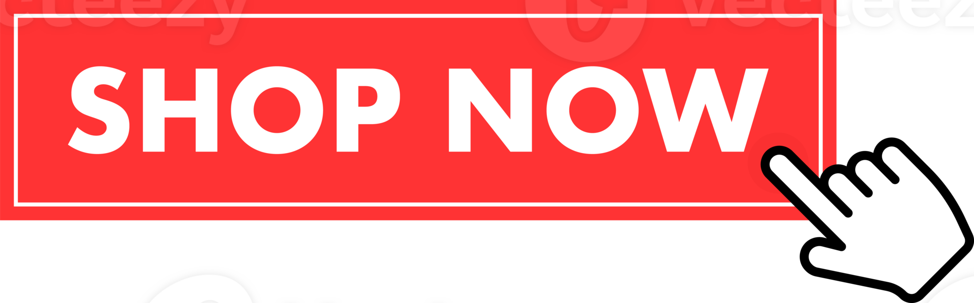 Set of shop now button. Hand pointer clicking. Shop now web buttons png