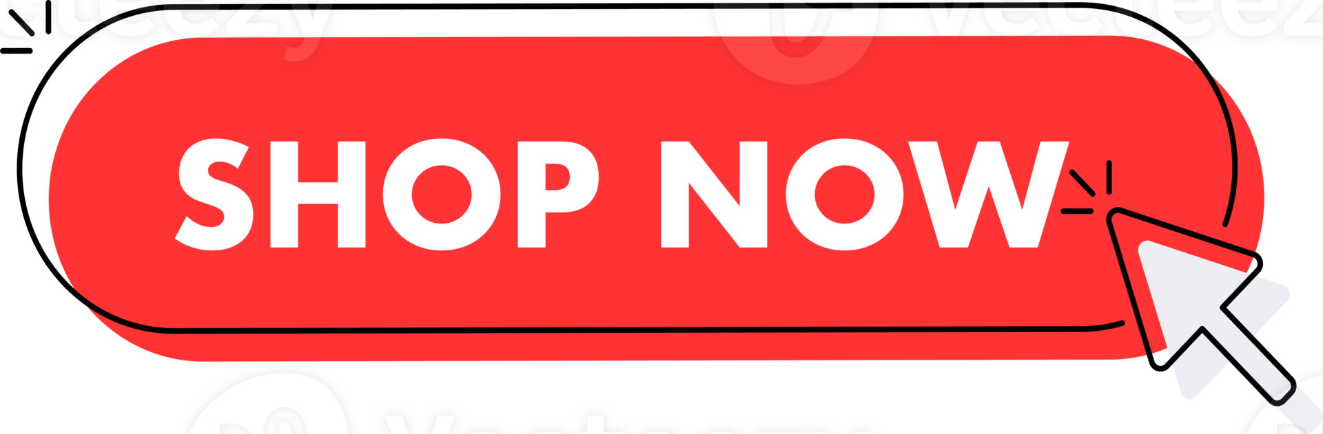 Set of shop now button. Hand pointer clicking. Shop now web buttons png