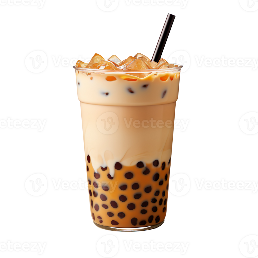 Bubble tea isolated on transparent background png