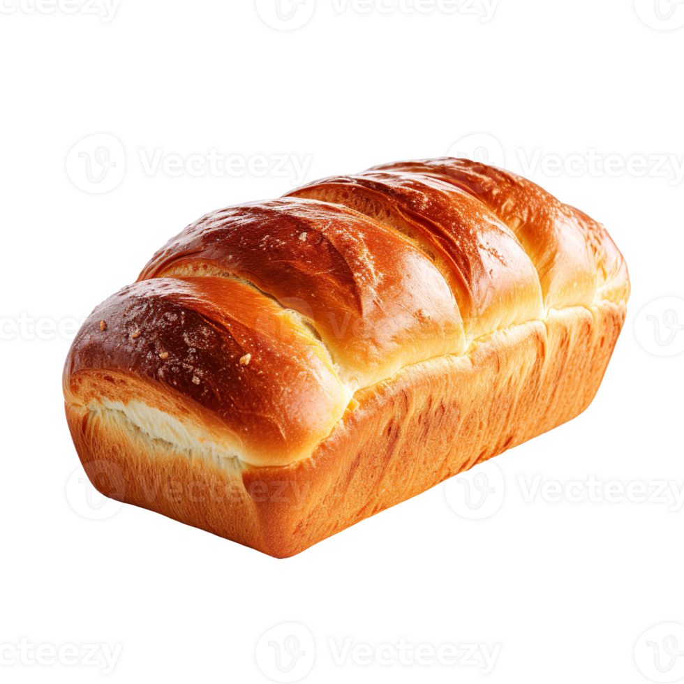 Bread loaf isolated on transparent background png