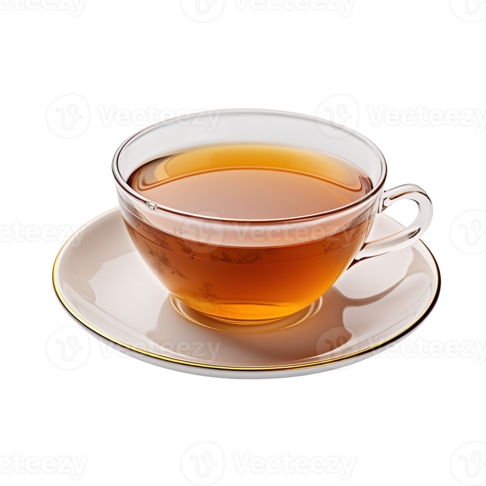 Cup of tea isolated on transparent background png