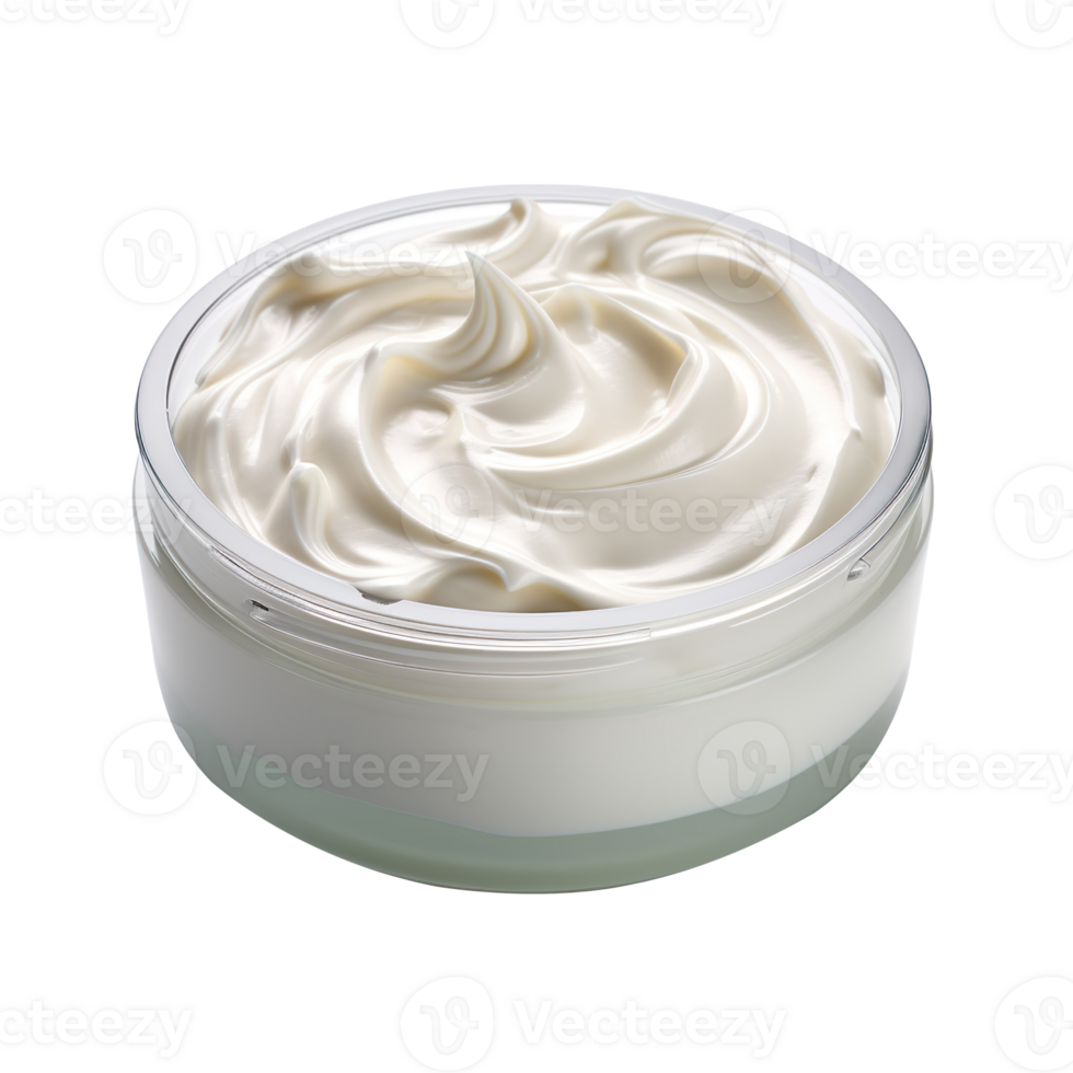 Cosmetic cream isolated on transparent background png