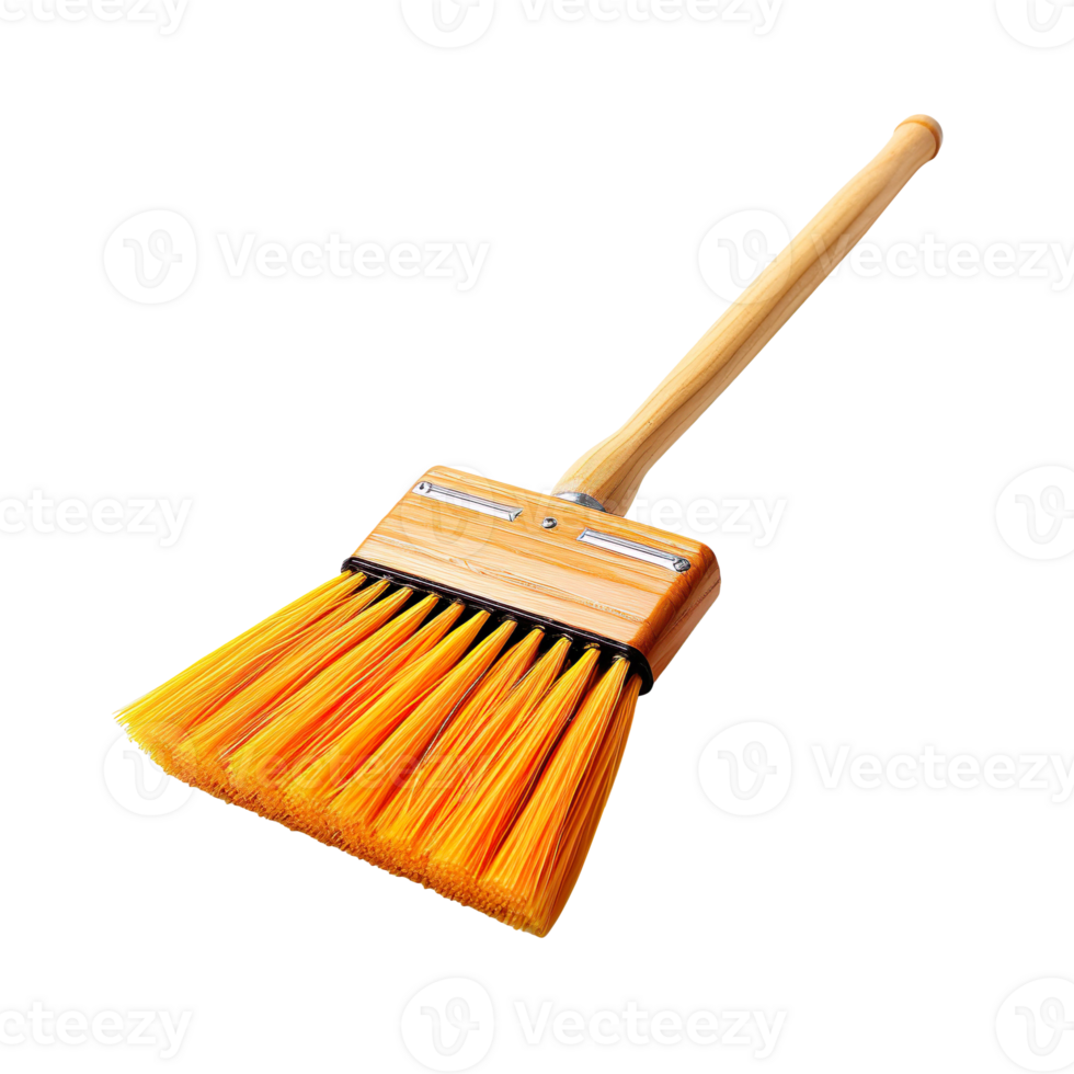 Cleaning broom isolated on transparent background png