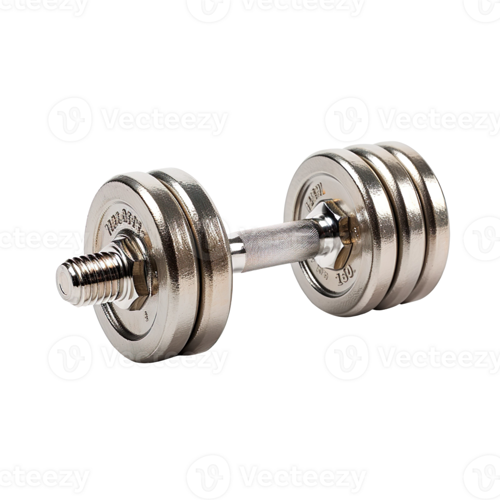 Dumbbell isolated on transparent background png