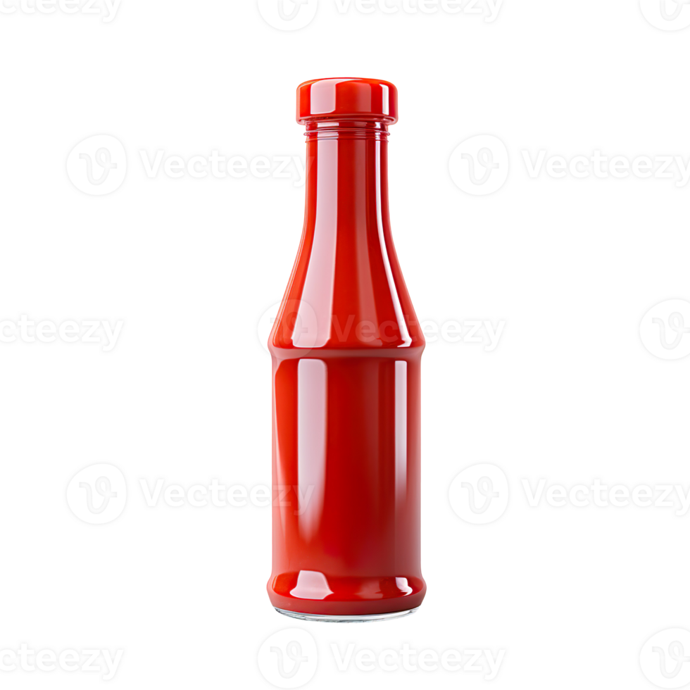 ketchup bottle isolated on transparent background png