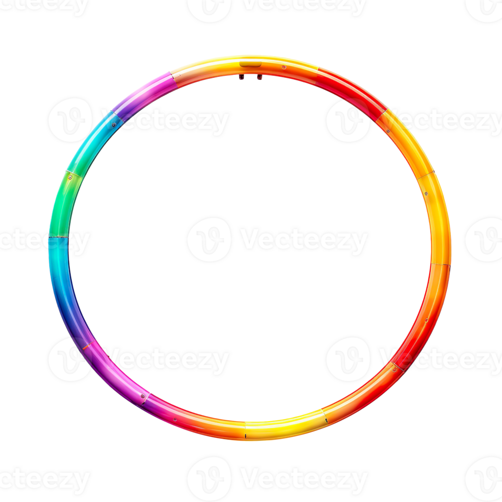 Hula hoop isolated on transparent background png