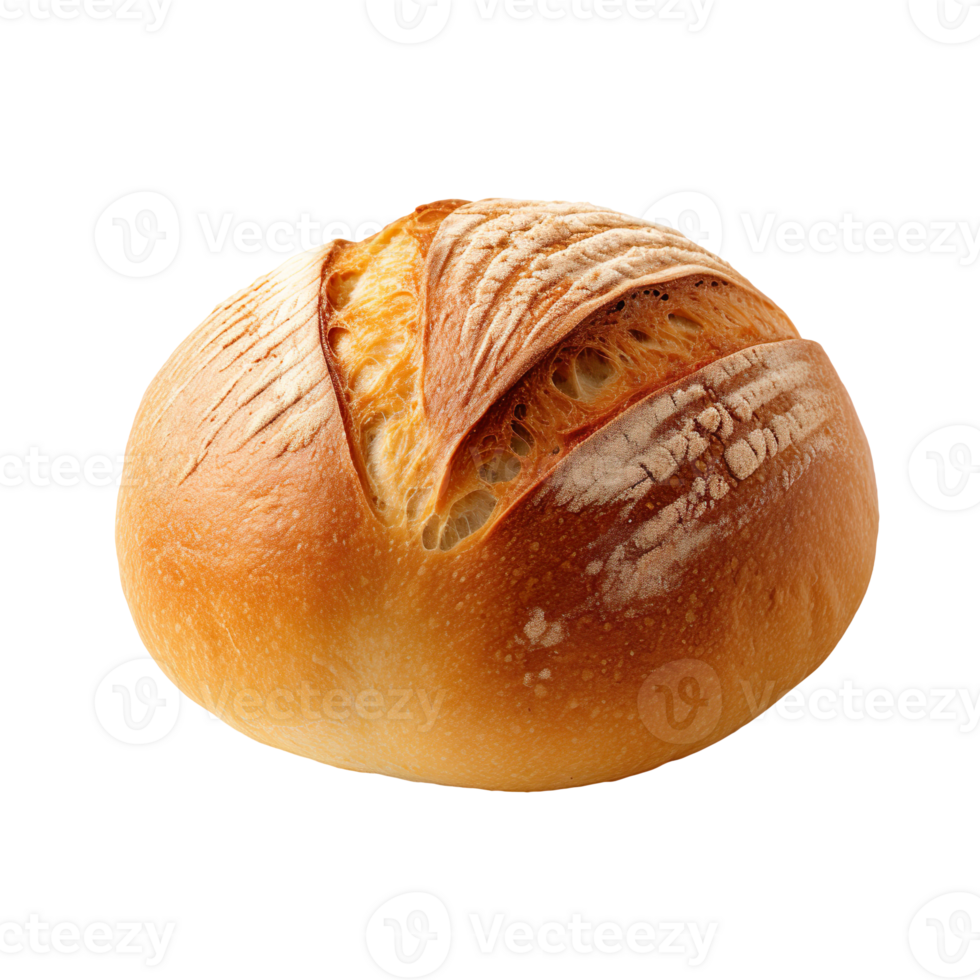pan de redondo un pan aislado en transparente antecedentes png