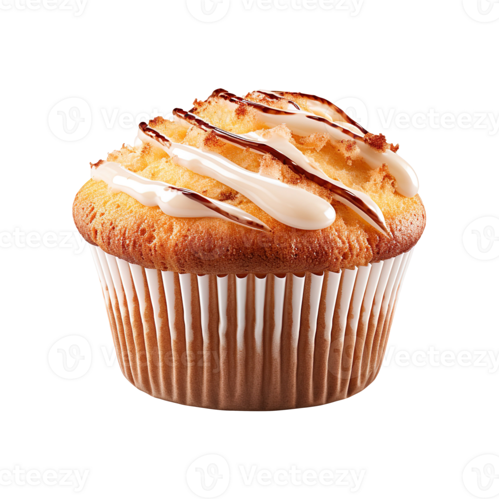 muffin isolated on transparent background png