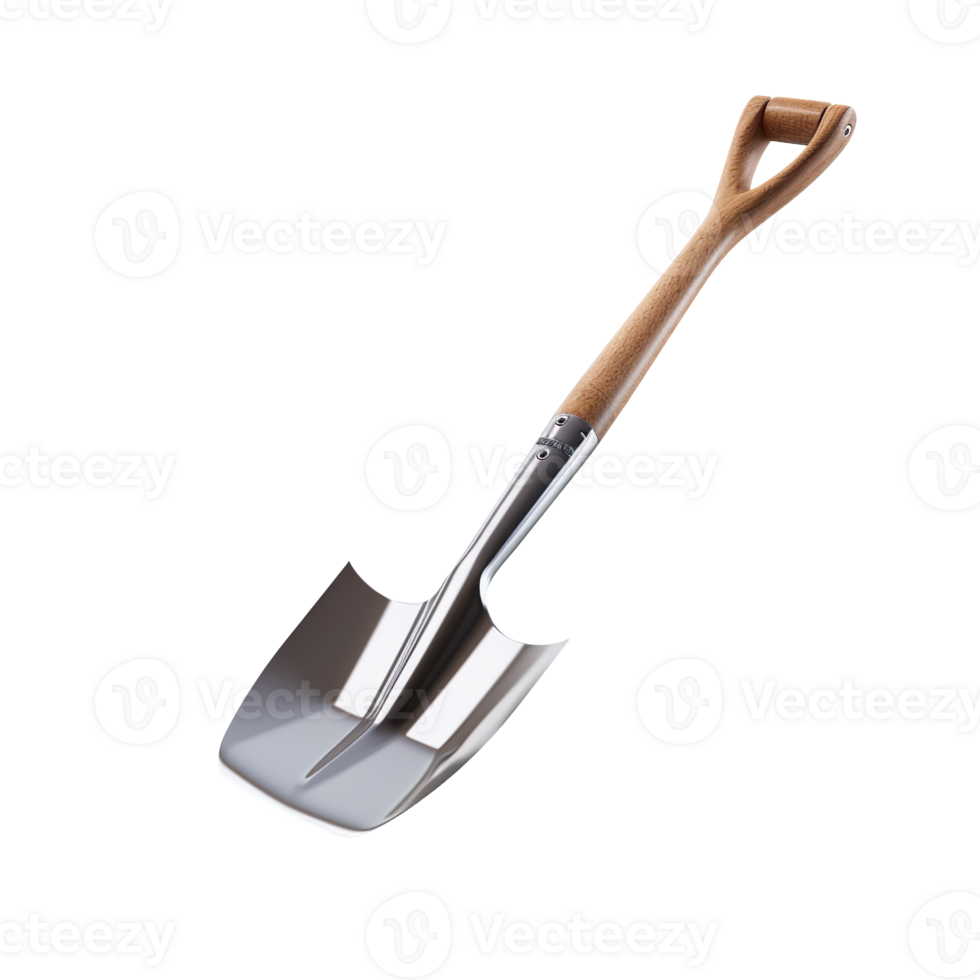 Shovel isolated on transparent background png