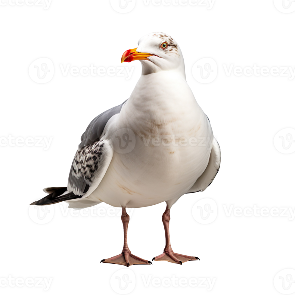 Seagull isolated on transparent background png