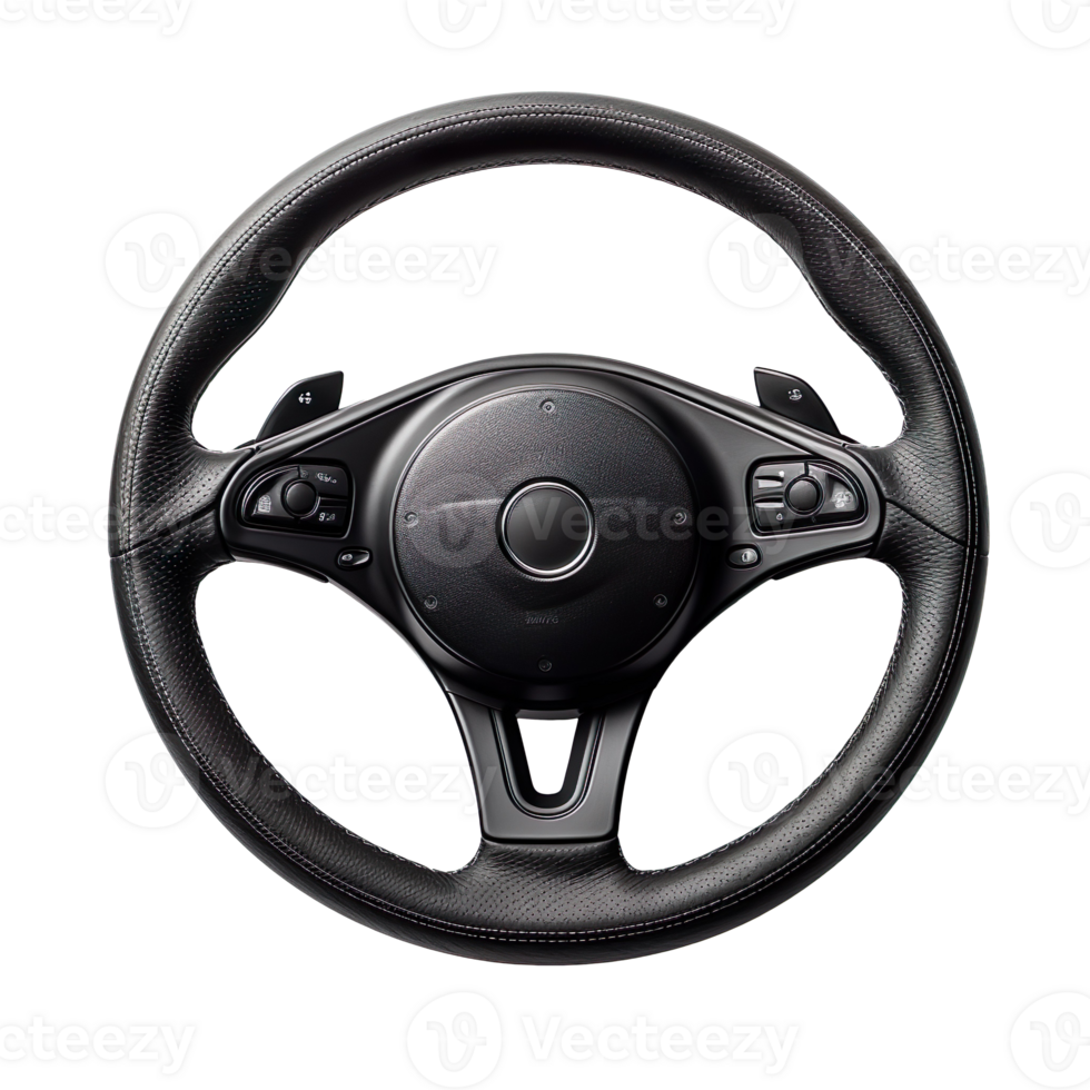 Steering wheel isolated on transparent background png