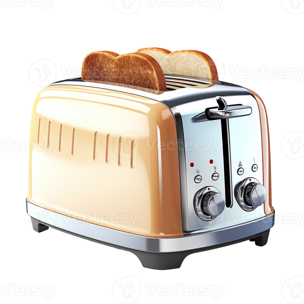 Toaster isolated on transparent background png