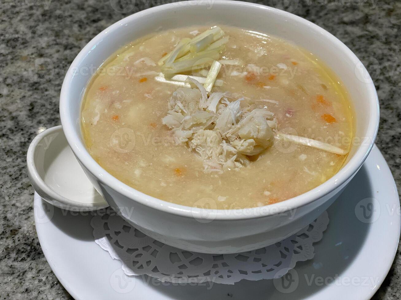 Crab Soup, Chinese food type photo