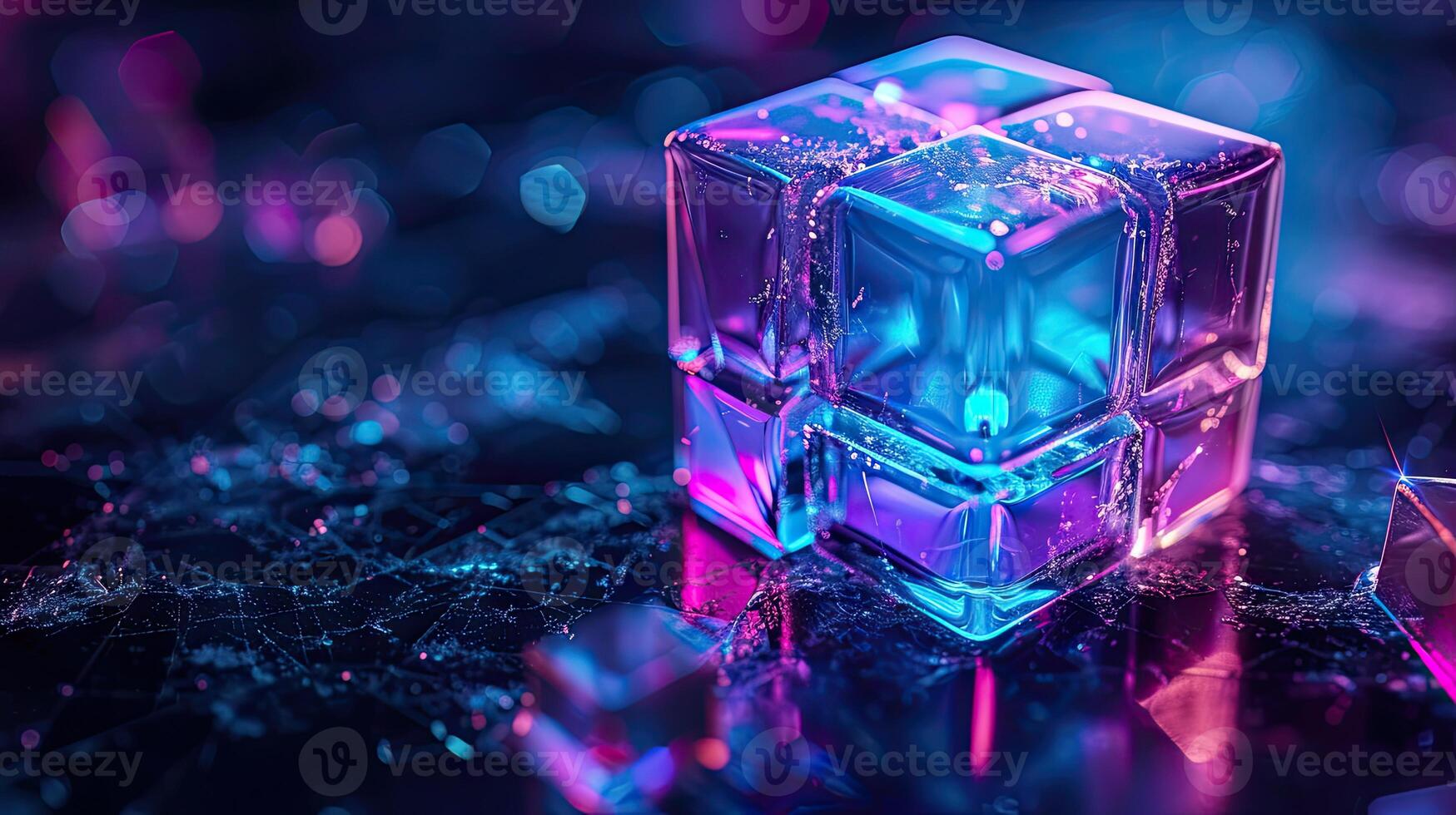 3d background transparent abstract blue squares, 3d background 4, in the style of glass fragments art photo
