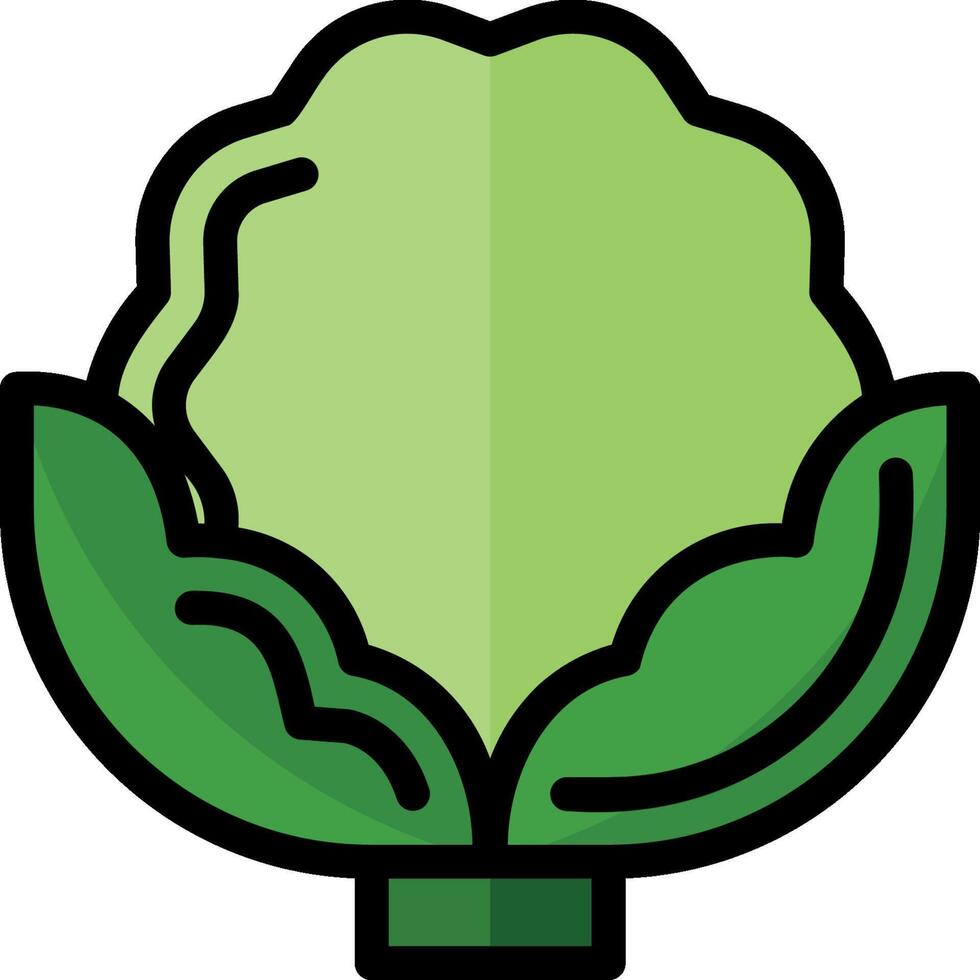 Cabbage icon illustration design vector