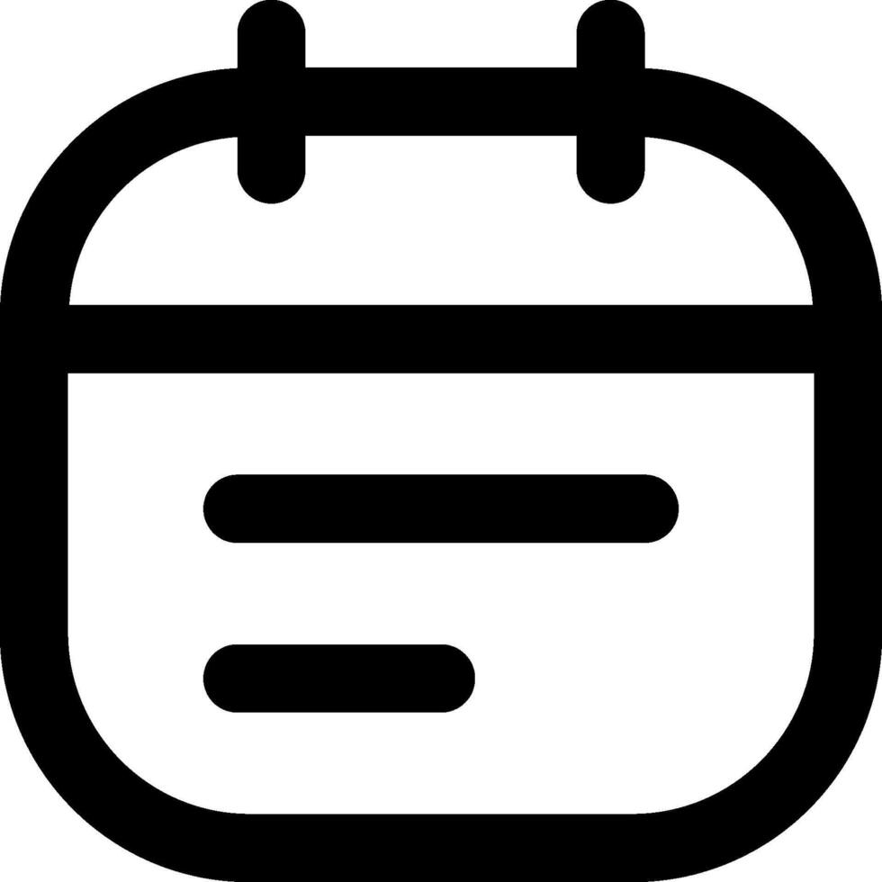 A calendar icon with a date on it vector