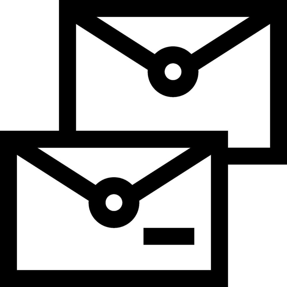 Email icon with envelope vector