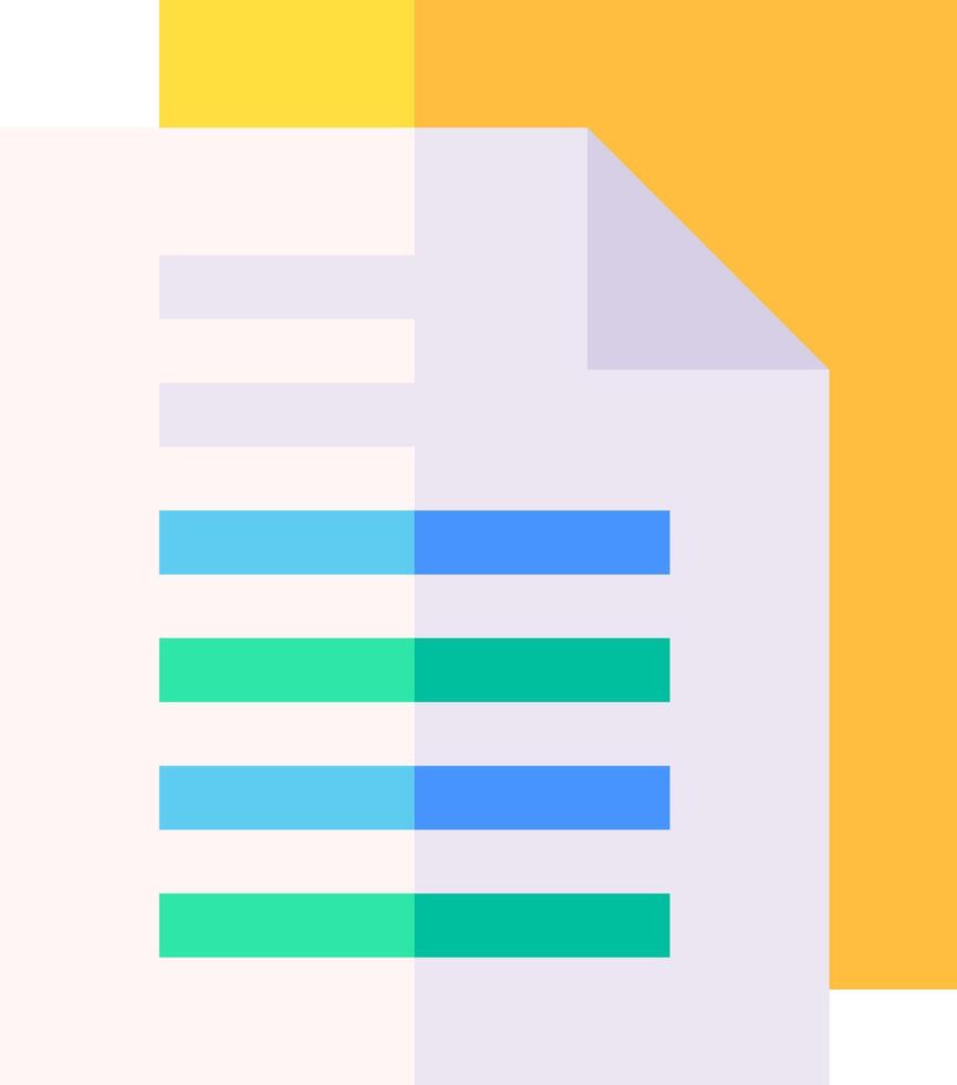 A google doc icon vector