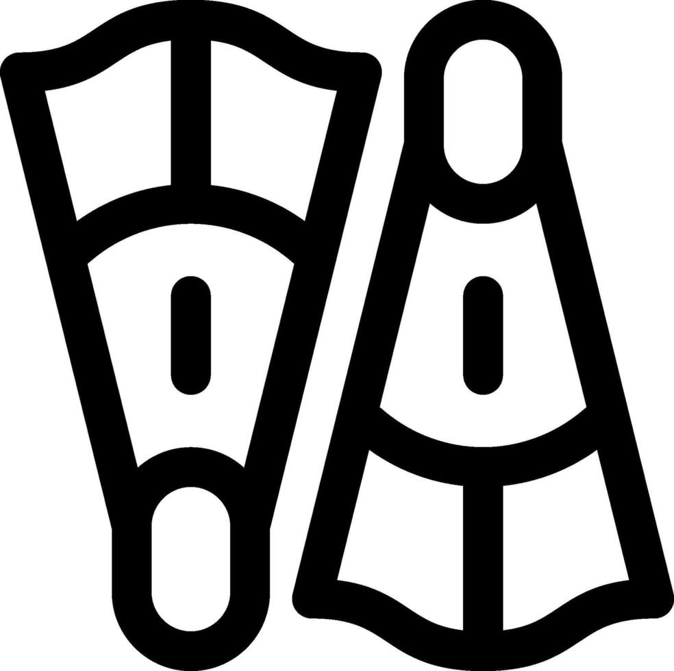 Two black and white images of a pair of boots vector