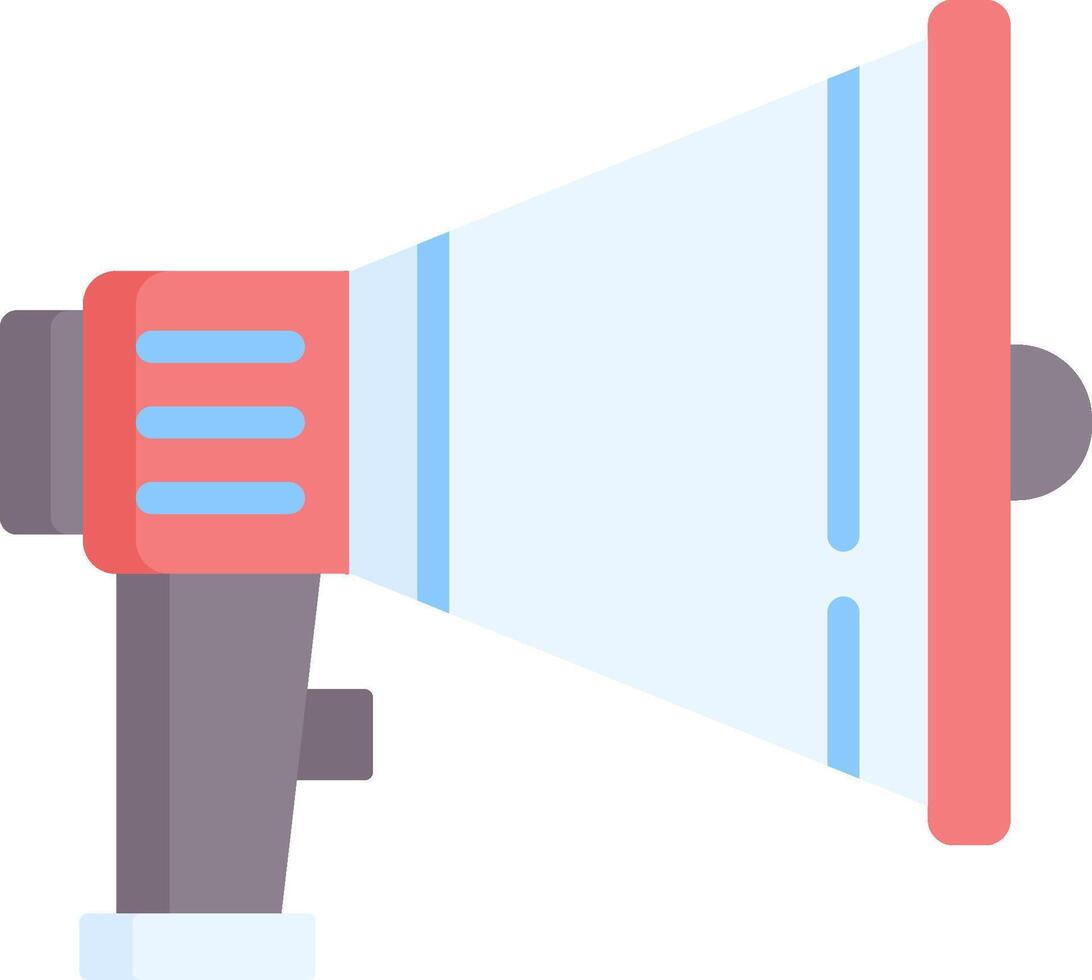 A megaphone icon on a white background vector