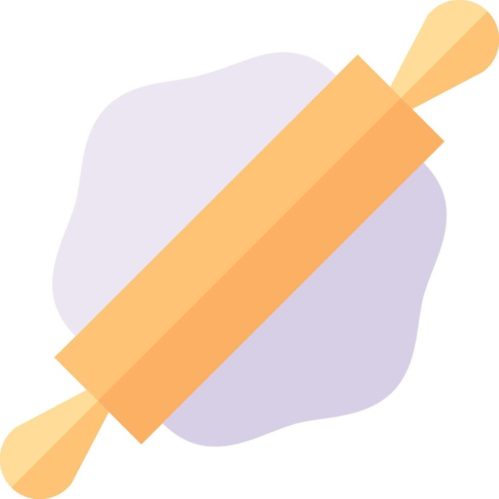 A rolling pin icon on a white background vector