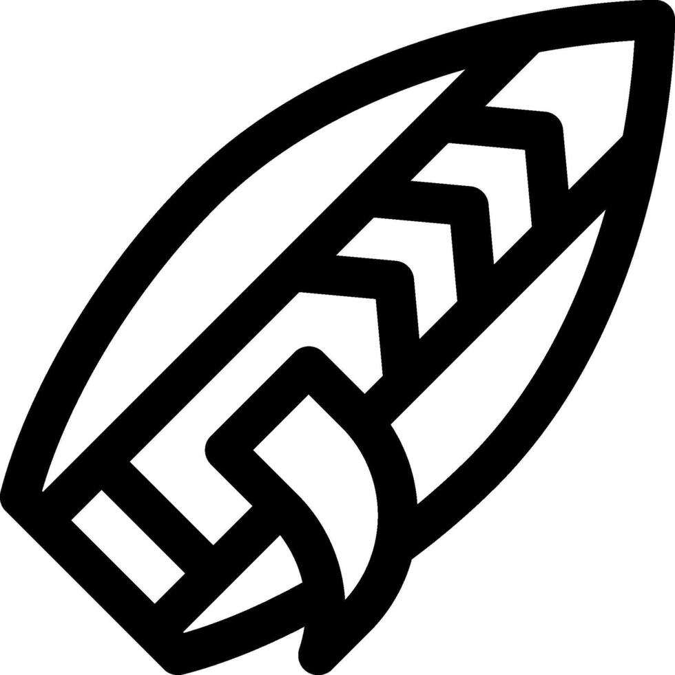 A black and white logo of a football vector