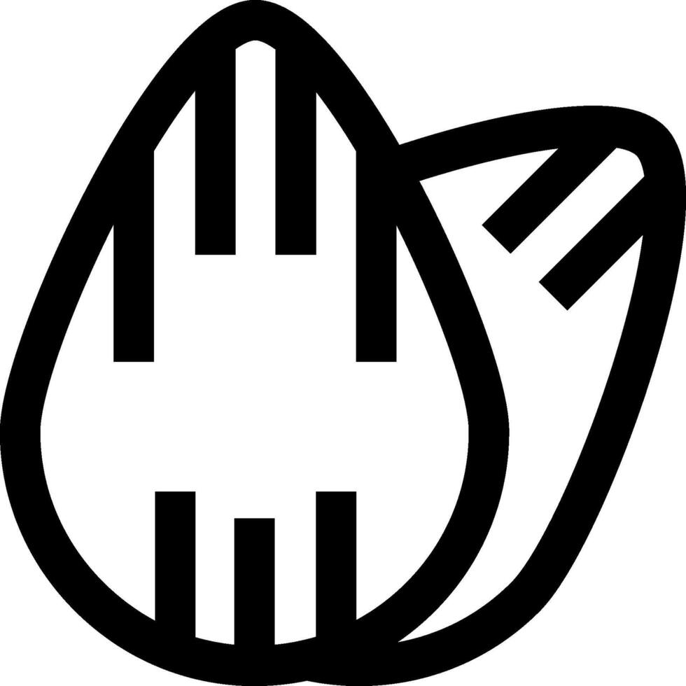 A black and white image of two hands holding a fork vector