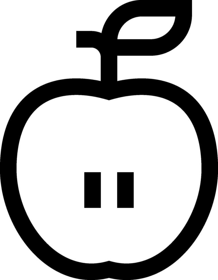Apple icon illustration vector