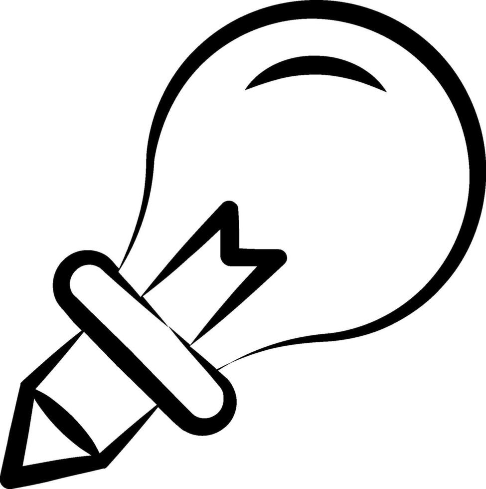 Light bulb clipart vector