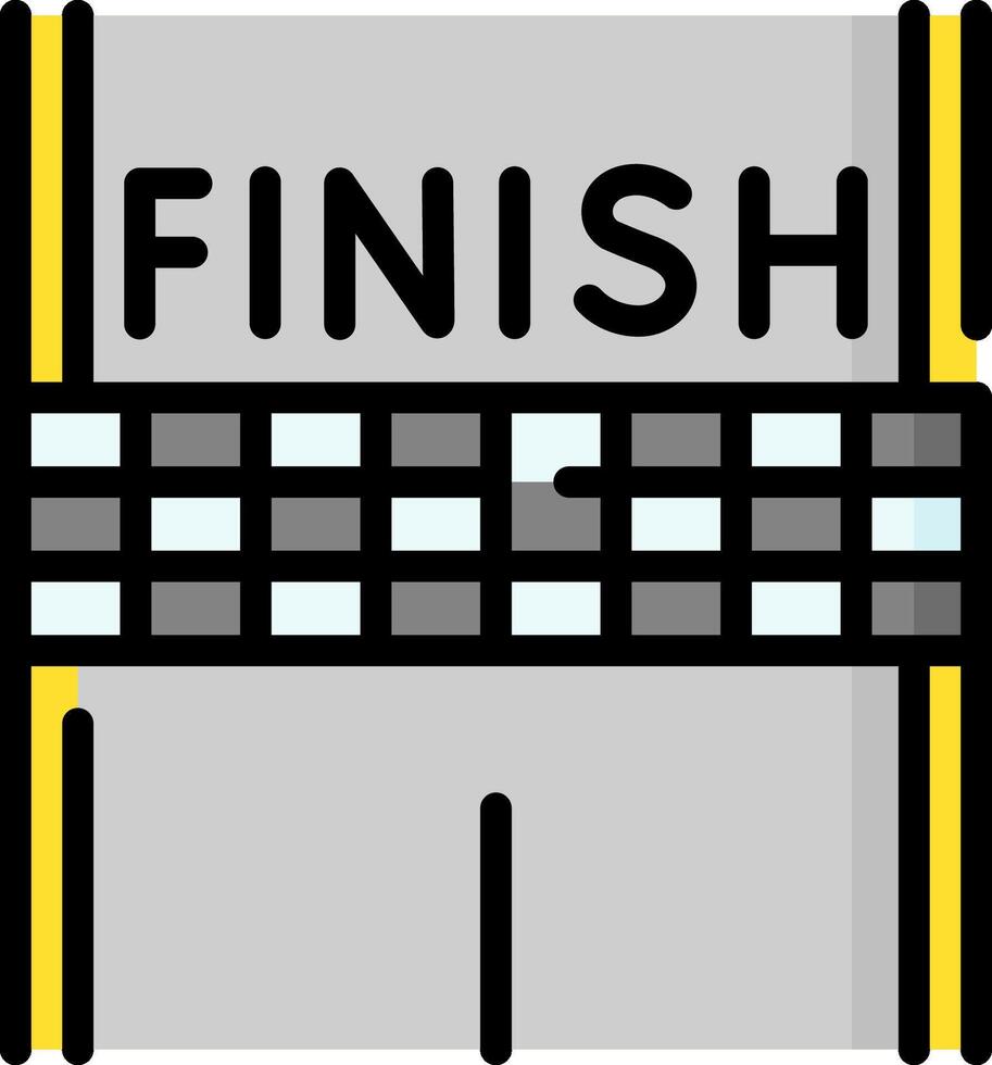A pair of shorts with the word finish on it vector