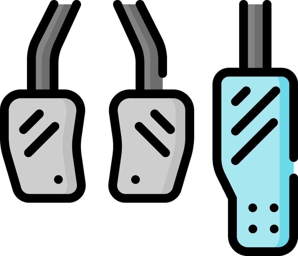Two usb cables connected to each other vector