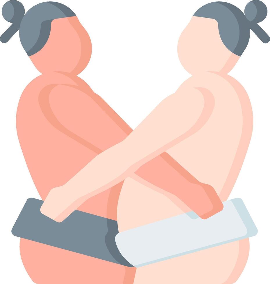 Two people hugging each other in a cartoon style vector