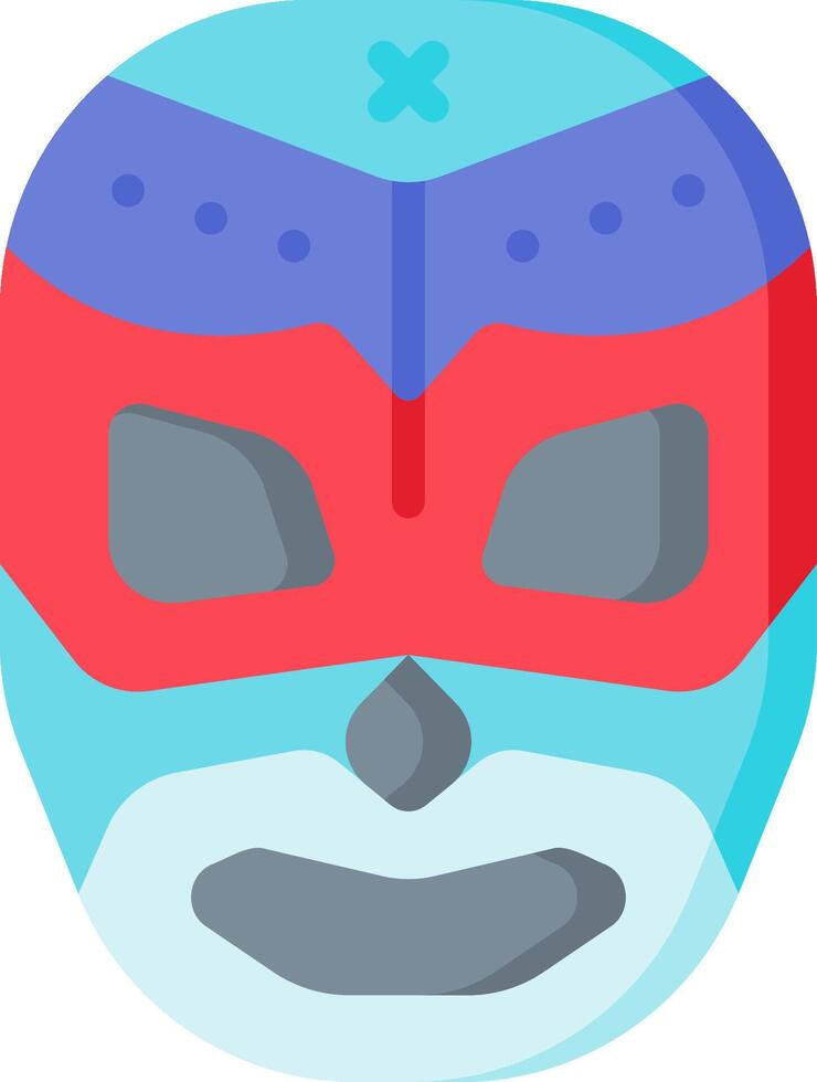 Lucha mask icon illustration vector