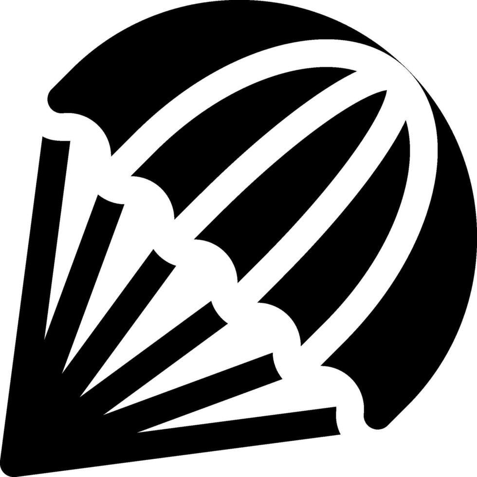 Parachute clip art vector
