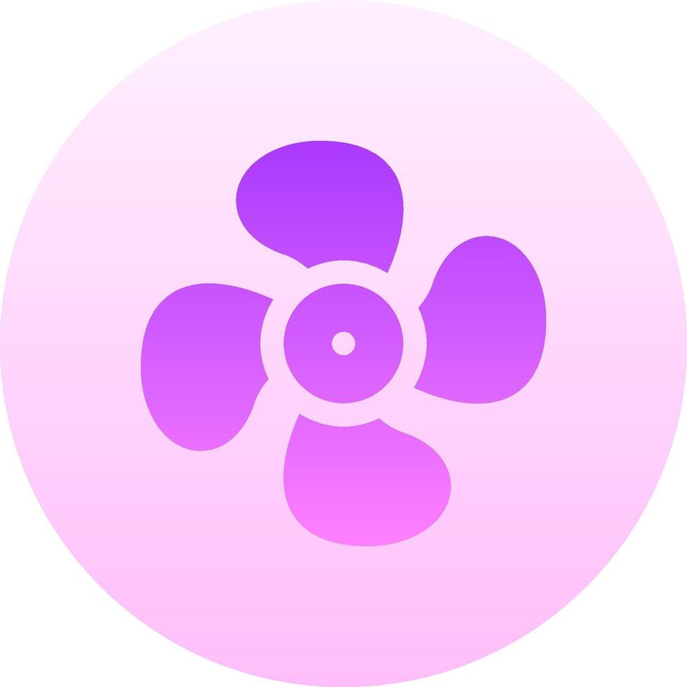 A purple and pink flower icon on a white background vector