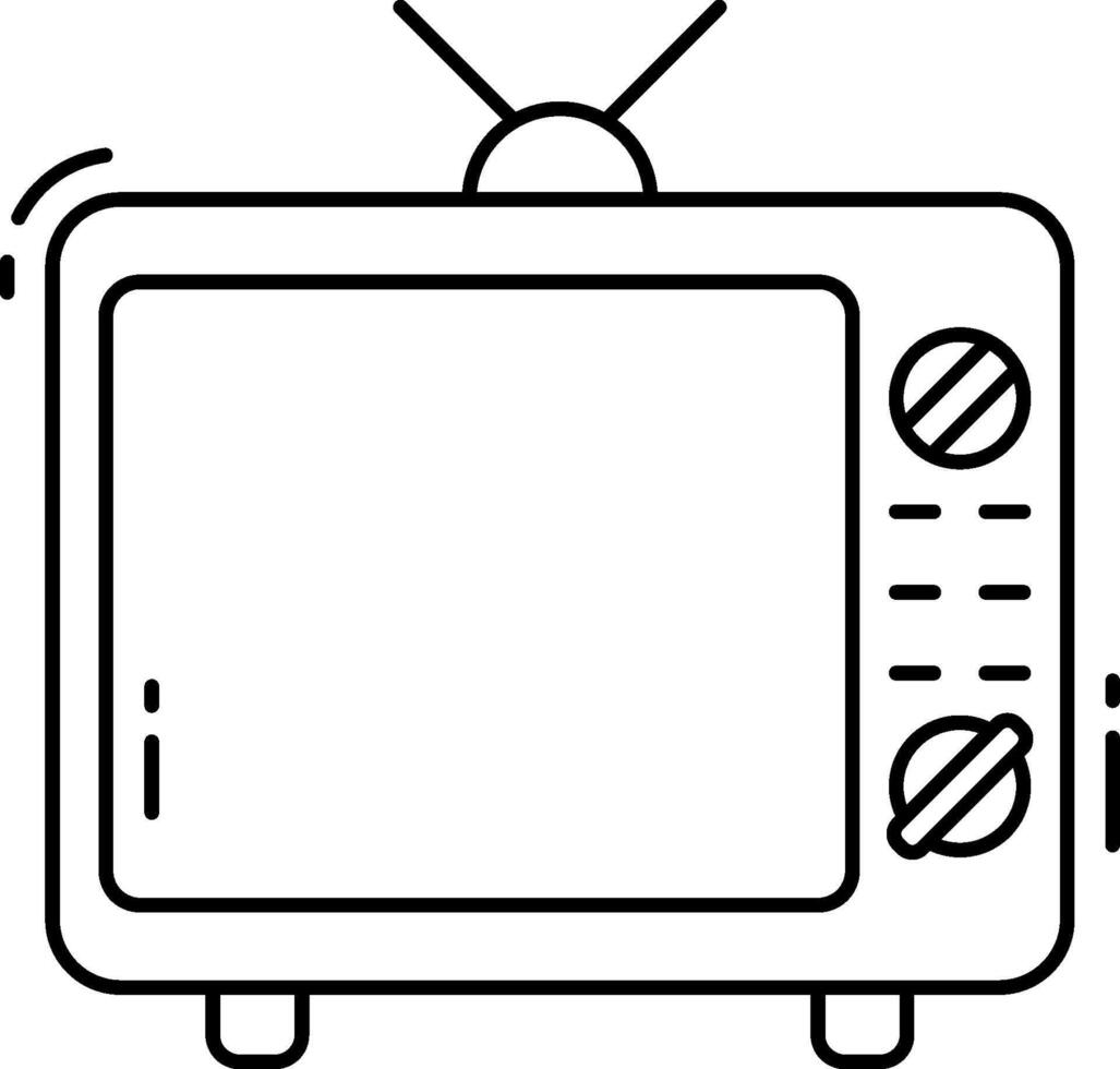 Tv icon illustration vector