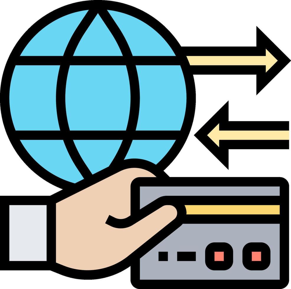 Credit card icon illustration vector