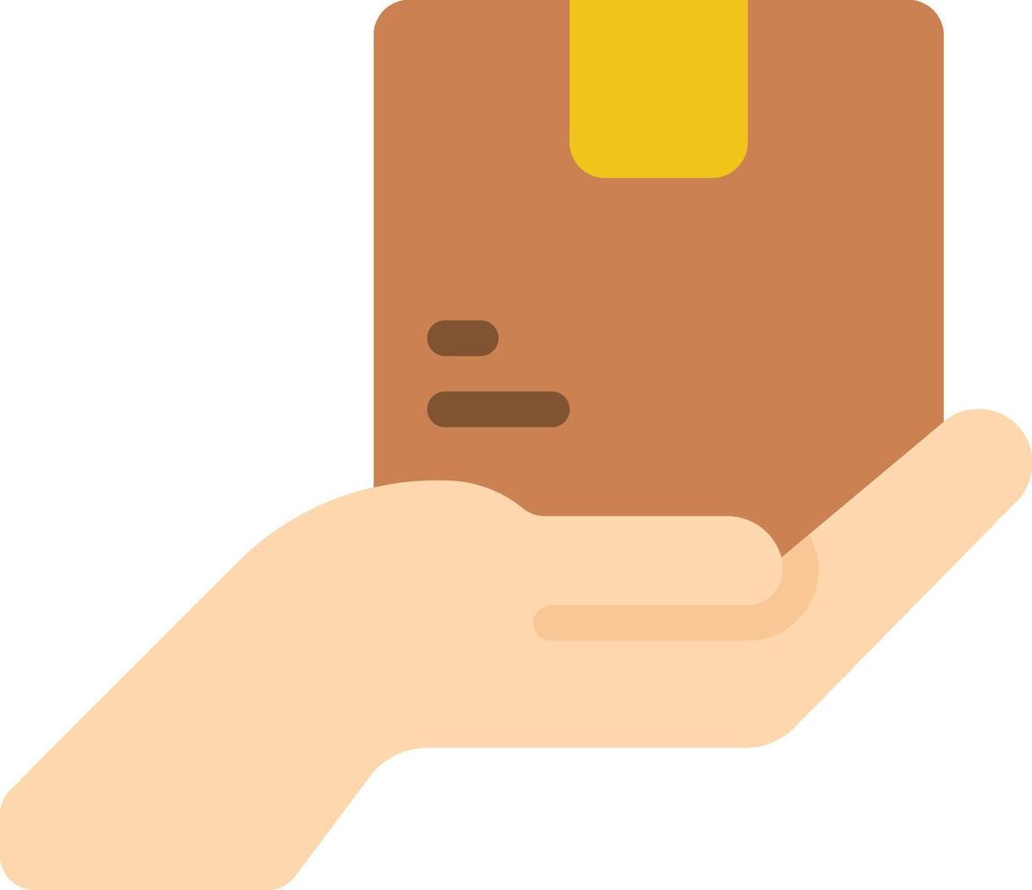 Hand holding a credit card vector