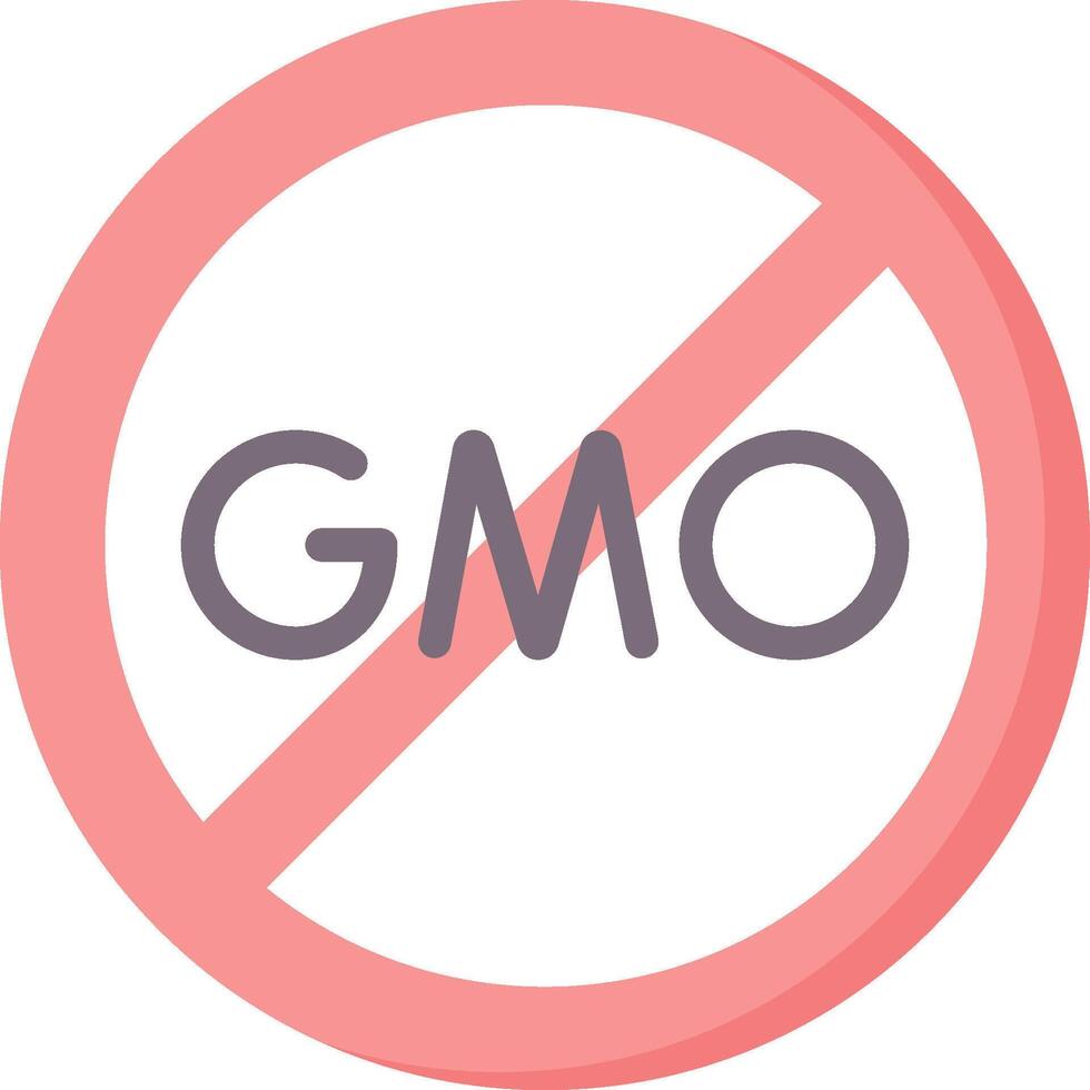 Gmo-free food and drink vector