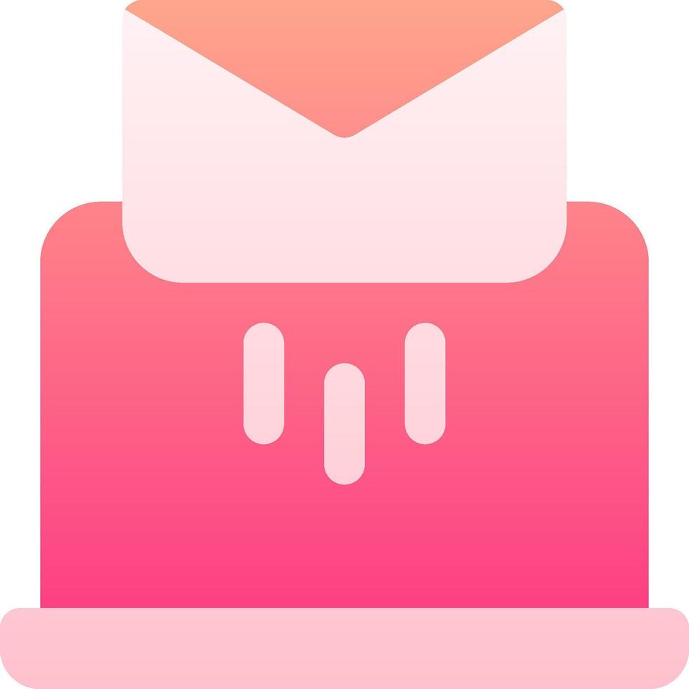 Email icon with envelope vector